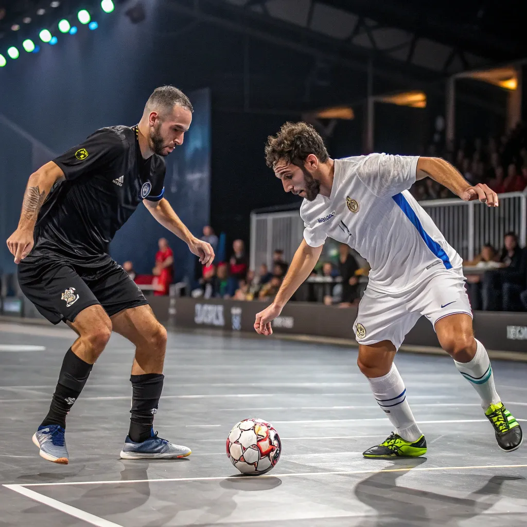 Advanced players engaging in a competitive match